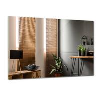 WANDSPIEGEL 80 cm x 60 cm Rechteckig - Blaugrau, Glas (80/60/0.4cm) - TULUP