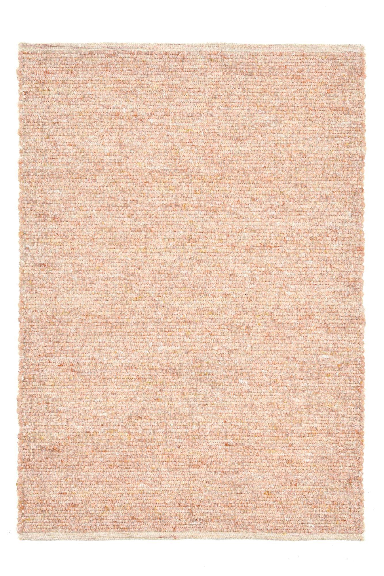 HANDWEBTEPPICH Alm-Freude 90x160 cm - Akaziefarben, Textil (90/160cm) - THEKO