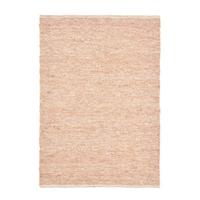HANDWEBTEPPICH Alm-Freude 70x130 cm - Akaziefarben, Textil (70/130cm) - THEKO