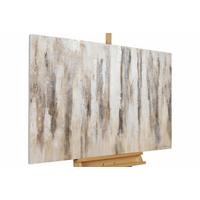 ACRYLBILD HANDGEMALT 120/80 cm - Schwarz, Holz/Textil (120/80cm) - KUNSTLOFT
