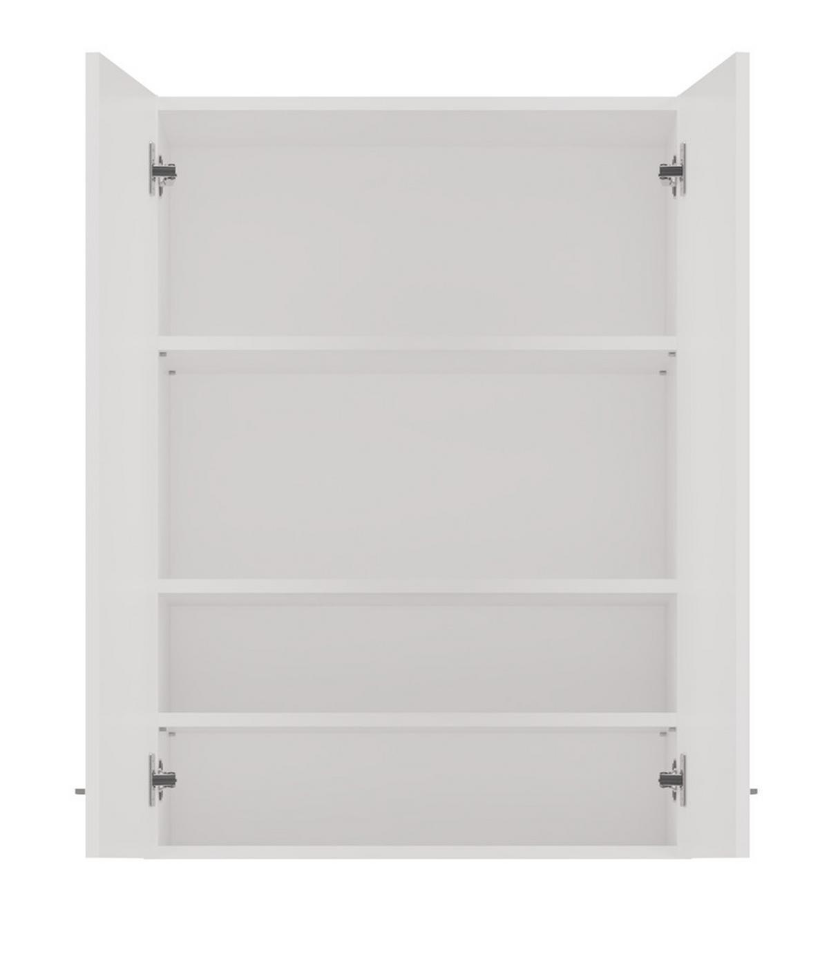 BADEZIMMERSCHRANK Weiß 64/90/30 - Weiß, Holzwerkstoff (64/90/30cm) - RAUMHIRSCH FURNITURE