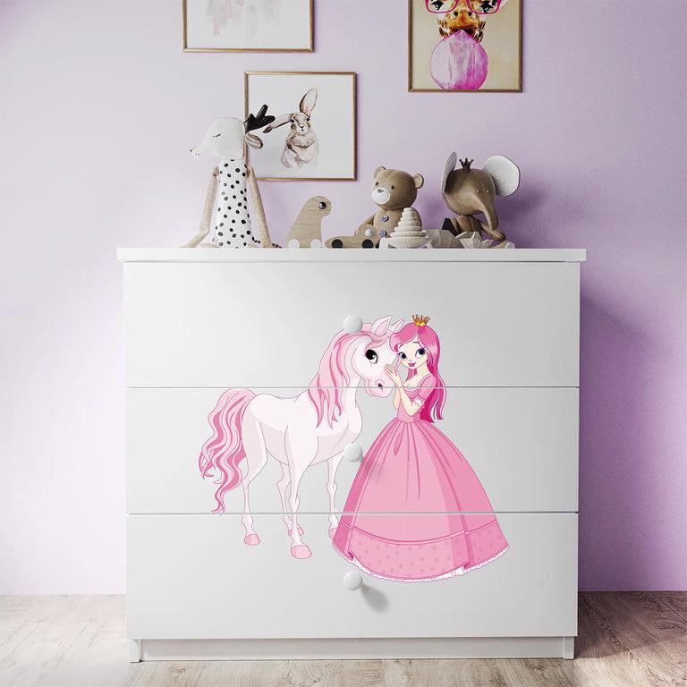 KINDERKOMMODE Weiß - Weiß, Holzwerkstoff (81/80/41cm) - Petits-meubles