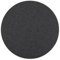 FEINSCHLINGEN VELOUR TEPPICH STRONG RUND - Schwarz/Grau, Textil (200/200cm) - Snapstyle
