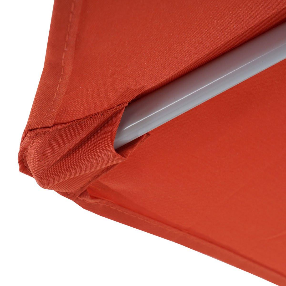 SONNENSCHIRM Orange - Orange, Textil (285/145cm) - MCW