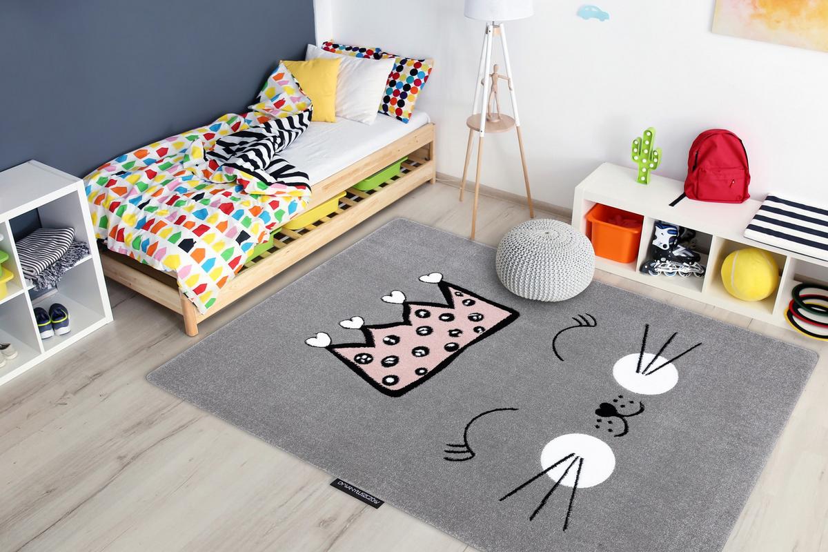 TEPPICH Petit 240/330 cm - Grau, Textil (240/330cm) - rugsX