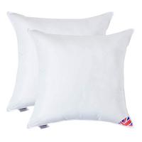 FÜLLKISSEN 2er-Set – 65/65 cm, Super-Mikrofaser - Weiß, Textil (65/65cm) - Homescapes