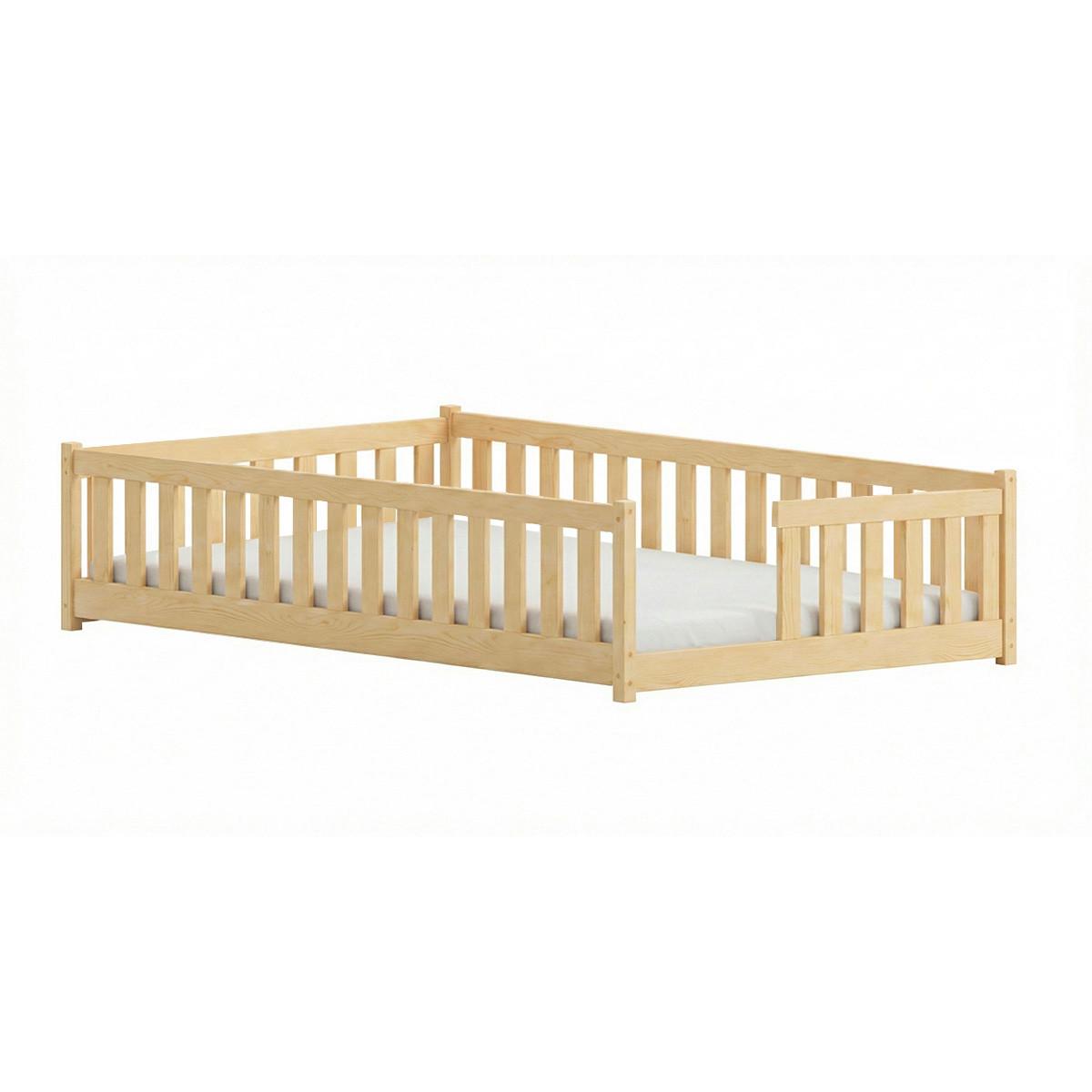 BETT 120/200 Théa Holz - Braun, Holz (120/200cm) - Petits-meubles