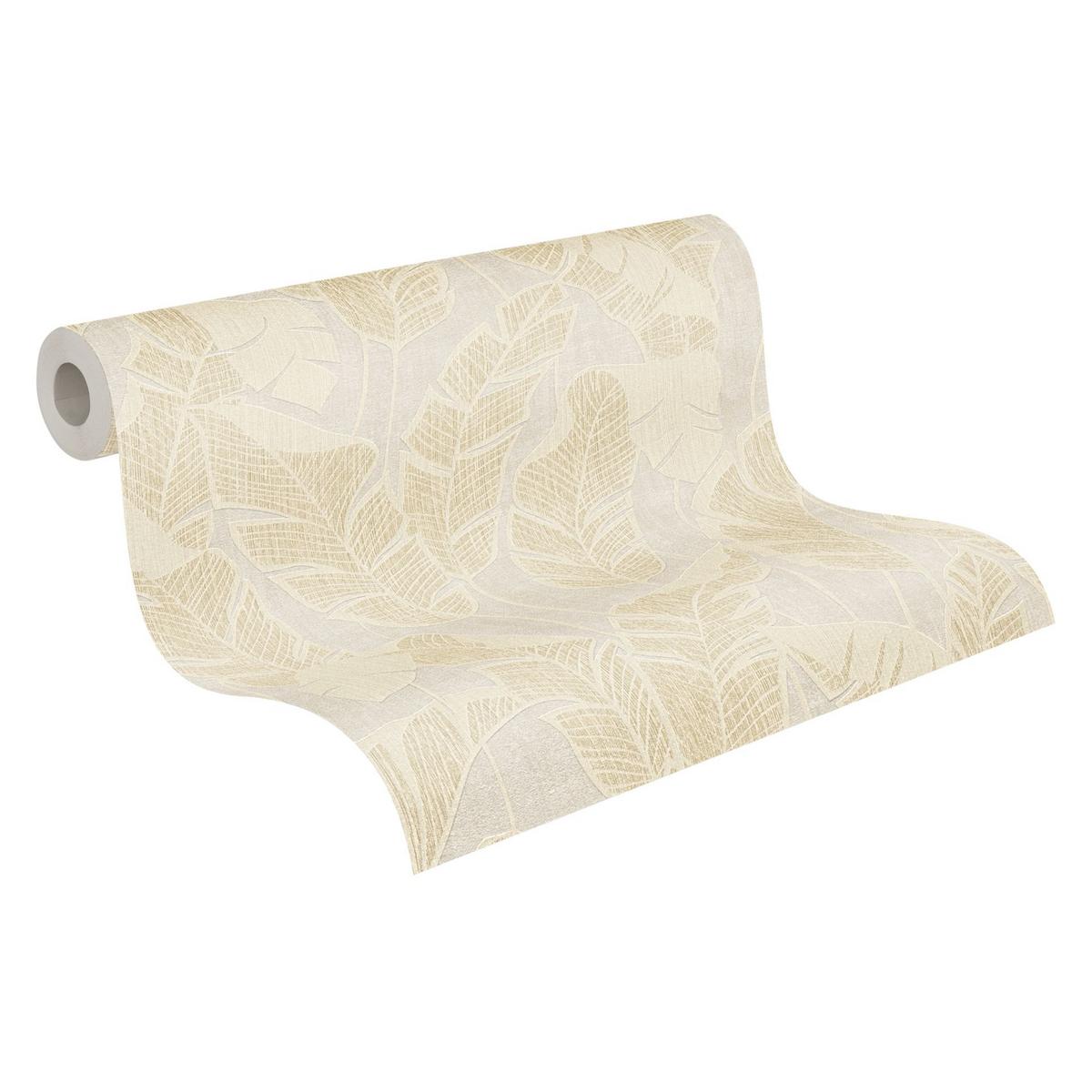 VLIESTAPETE Weiß 53/1005 cm - Weiß, Textil (53/1cm) - KUNSTLOFT