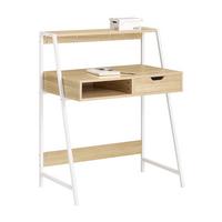 SCHREIBTISCH NATUR - Naturfarben, Holzwerkstoff (50/81/100cm) - SoBuy