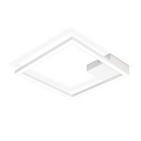 LED-DECKENLEUCHTE Franks 29.4/29.4/3.8 cm - Weiß, Metall (29.4/29.4/3.8cm) - Nettlife
