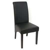 ESSZIMMERSTUHL Schwarz, Dunkelbraun 6er-Set - Dunkelbraun/Schwarz, Textil (46/99/50cm) - MCW