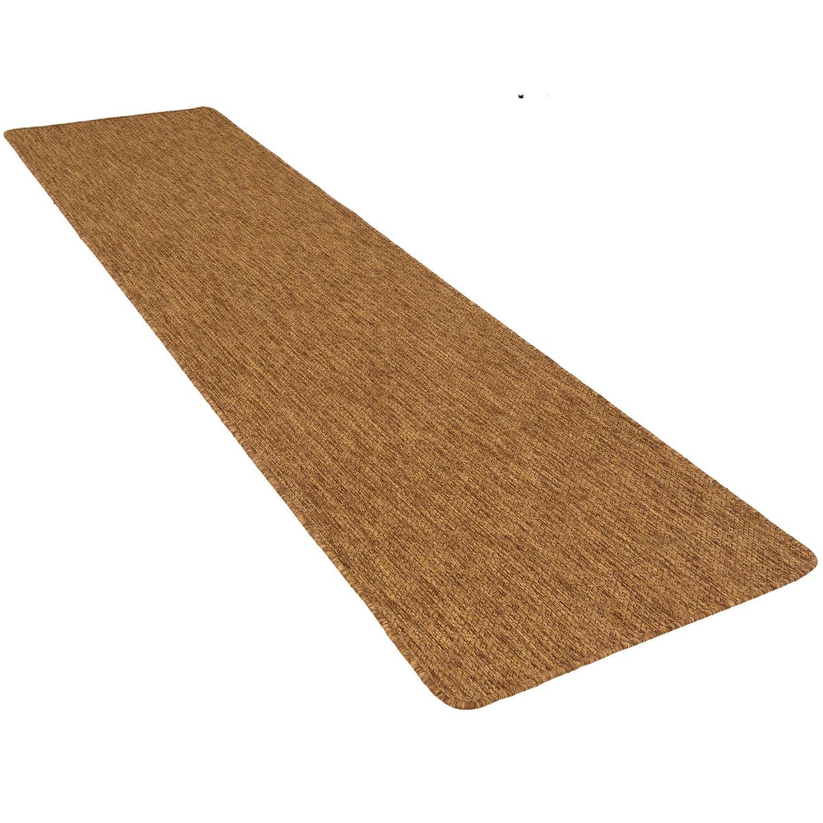 IN- & OUTDOOR FLACHGEWEBE LÄUFER PORTO - Naturfarben, Textil (80/200cm) - Snapstyle