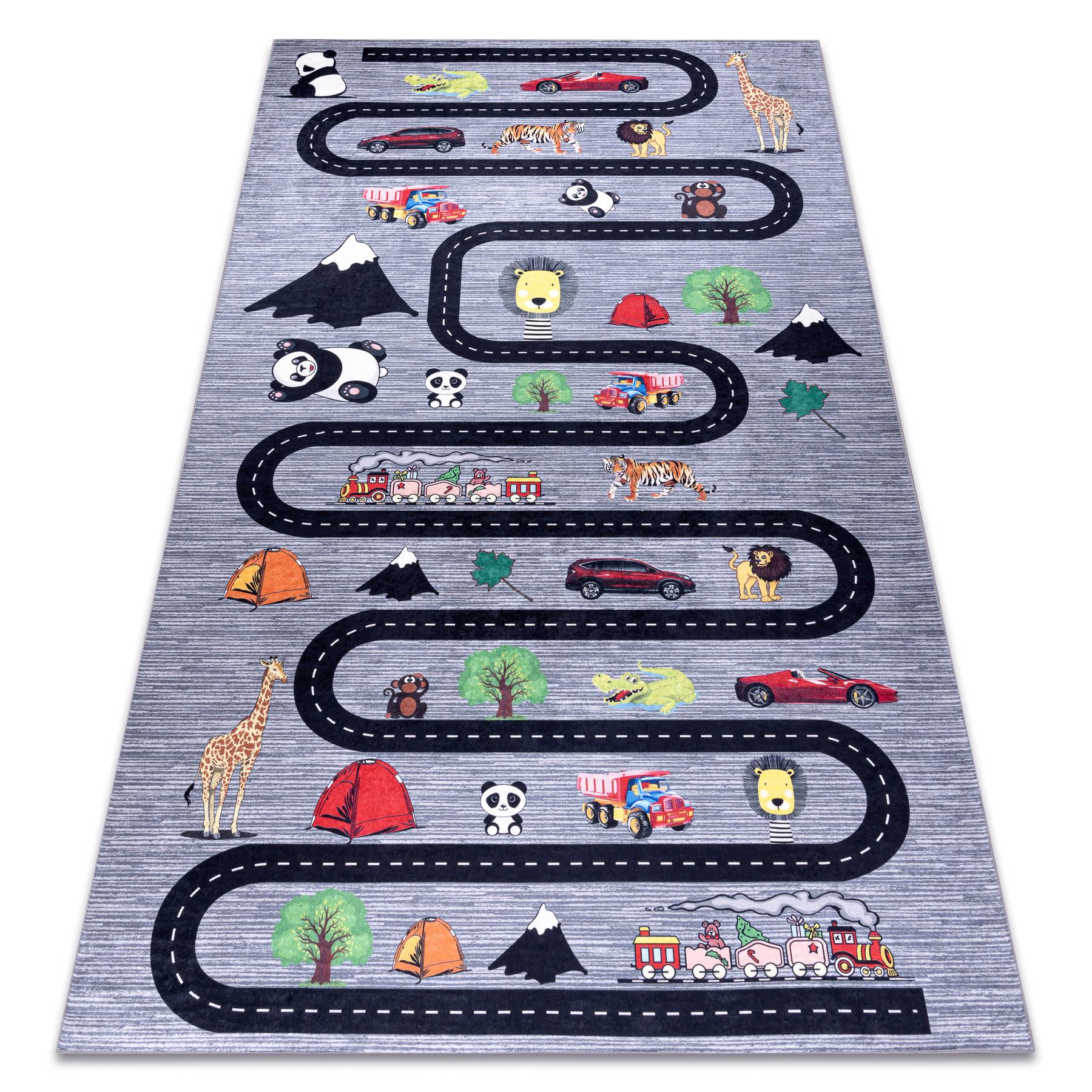 TEPPICH Bambino 140/190 cm - Anthrazit, Textil (140/190cm) - rugsX