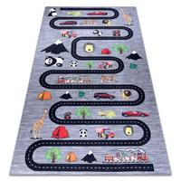 TEPPICH Bambino 140/190 cm - Anthrazit, Textil (140/190cm) - rugsX