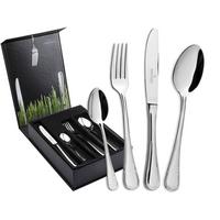 TAFELBESTECK INKL. BESTECKBOX Ligato silber 24-tlg. - Silberfarben, Metall - Picard & Wielpütz