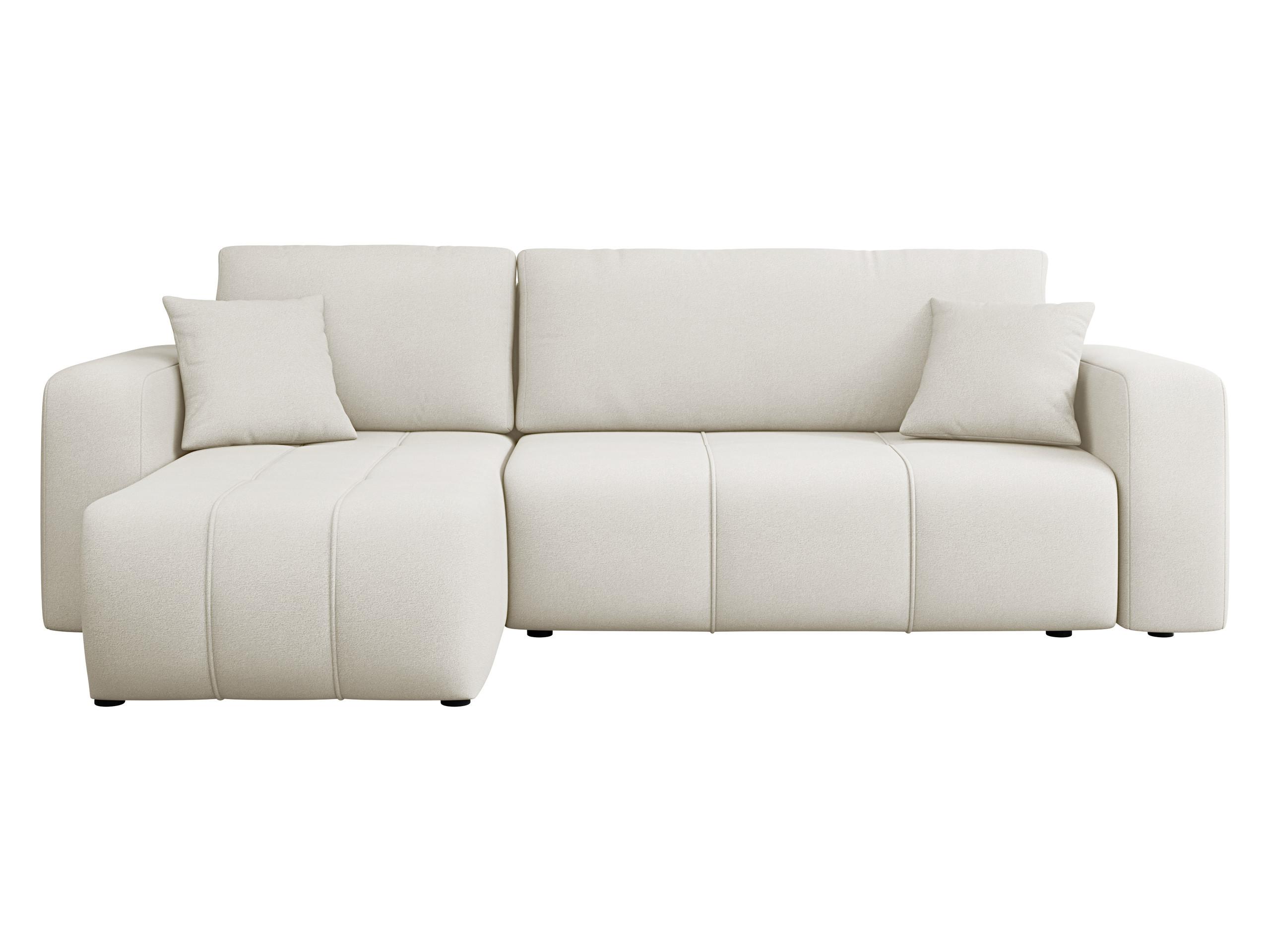 ECKSOFA Furyn - Schwarz/Naturfarben, Holz/Kunststoff (244/145cm) - MIRJAN24