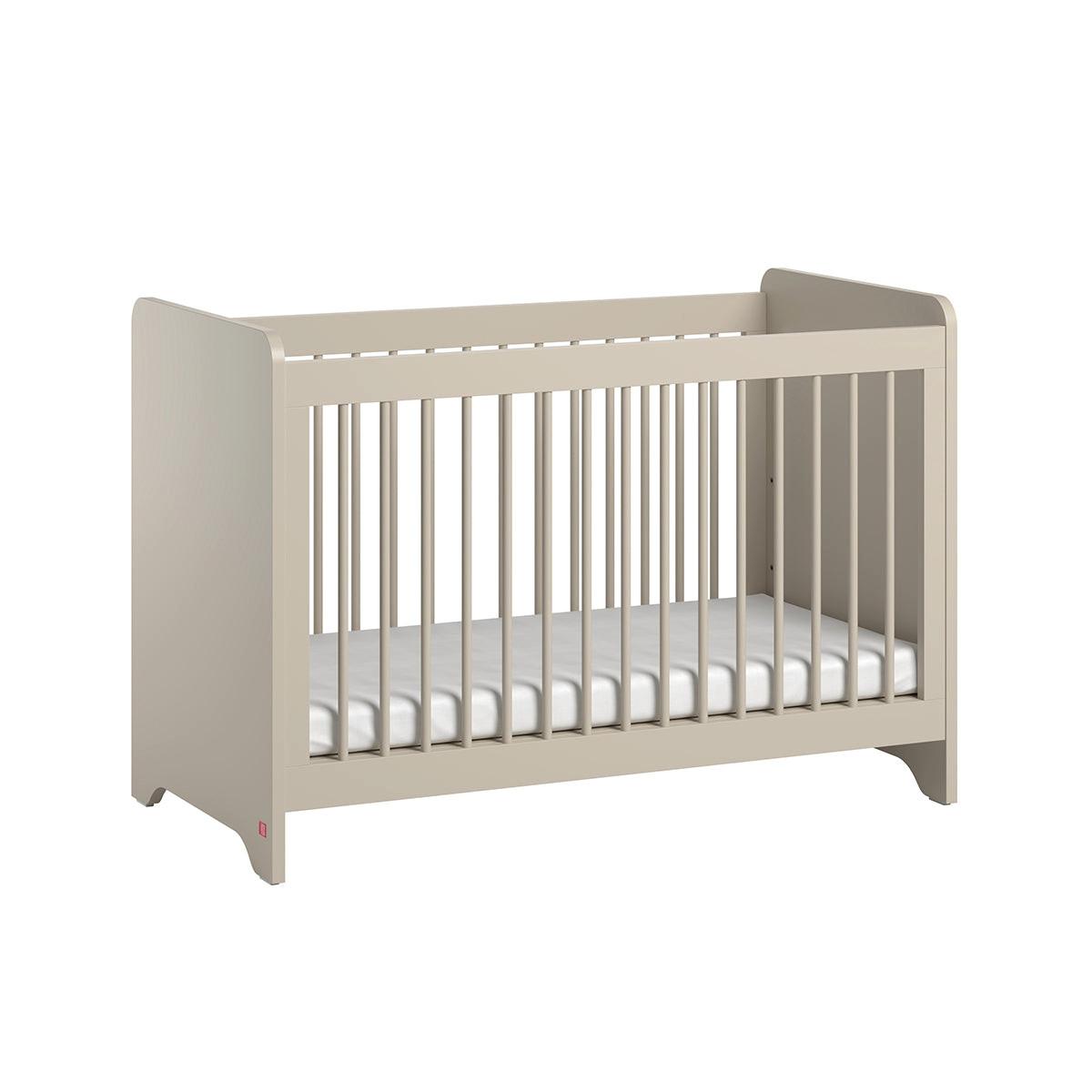 GITTERBETT 60/120 Ova Beige - Beige, Holzwerkstoff (60/120cm) - Petits-meubles