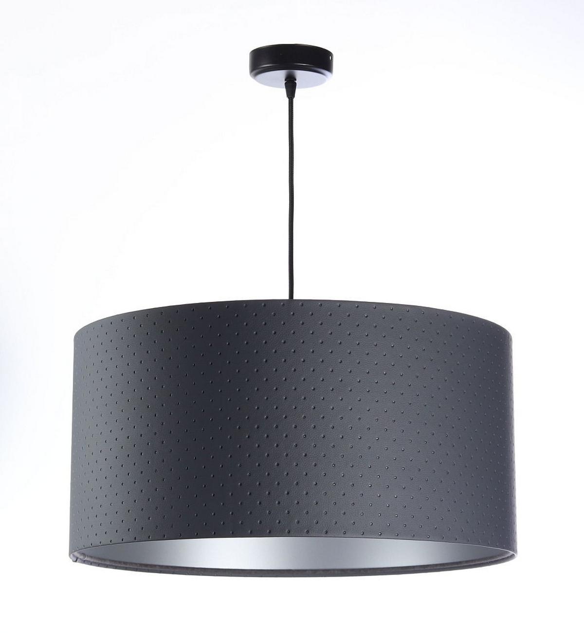 HÄNGELEUCHTE Grau 60/30 cm - Silberfarben/Grau, Kunststoff (60/1.1/30cm) - ONZENO