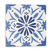 WANDPANEEL 20 Stück 20x20 cm selbstklebend Aeloria - Pastellblau, Kunststoff (20/1.6/20cm) - Wallfluent