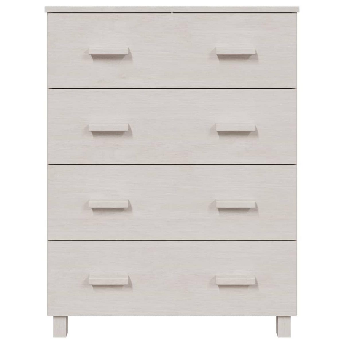 KOMMODE Jensen 79/40/103.5 cm - Weiß, Holzwerkstoff (79/103.5/40cm) - Nettlife