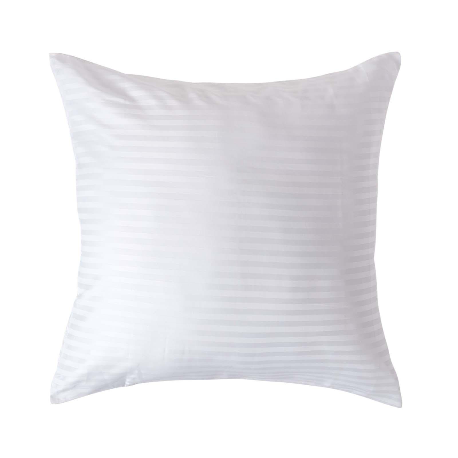 KISSENBEZUG Damast, Ägyptische Baumwolle, Fadendichte 330 - Weiß, Textil (60/60cm) - Homescapes