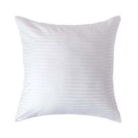 KISSENBEZUG Damast, Ägyptische Baumwolle, Fadendichte 330 - Weiß, Textil (60/60cm) - Homescapes