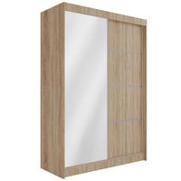 KLEIDERSCHRANK PAOKI - 120 cm - Sonoma Eiche - Sonoma Eiche, Holzwerkstoff (120/215/61cm) - ALTDECOR