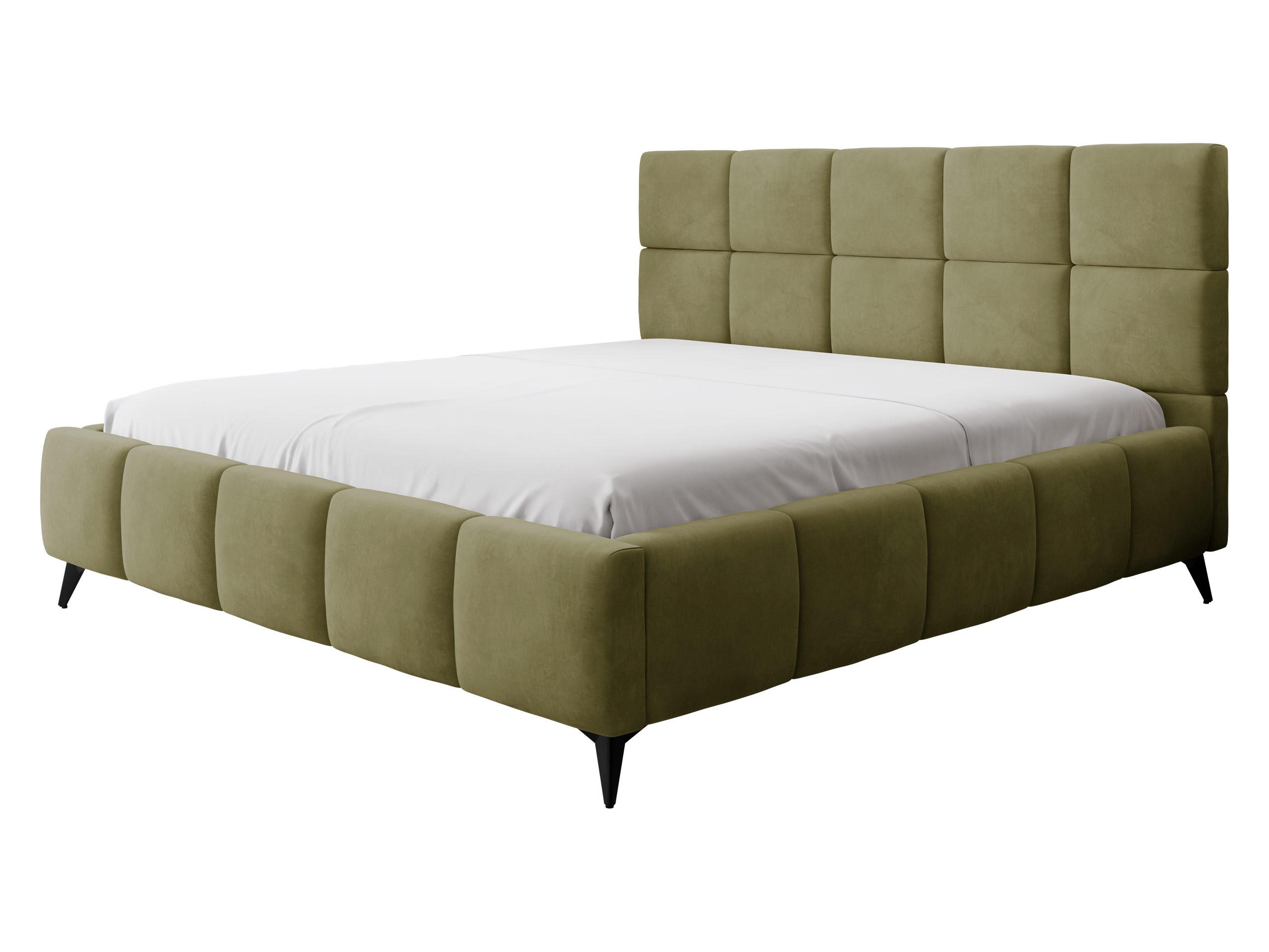 POLSTERBETT Amber - Schwarz/Naturfarben, Holzwerkstoff/Textil (180/200cm) - MIRJAN24