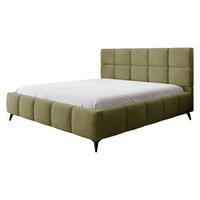 POLSTERBETT Amber - Schwarz/Naturfarben, Holzwerkstoff/Textil (180/200cm) - MIRJAN24