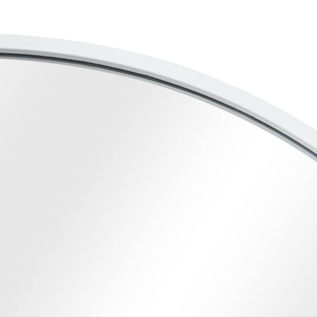 WANDSPIEGEL Modugno - Weiß, Glas/Metall (60/2.8/60cm) - [en.casa]