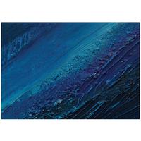 FOTOTAPETE Abstrakt Struktur Blau 150x105 cm - Multicolor, Papier (150/105cm) - Wallarena