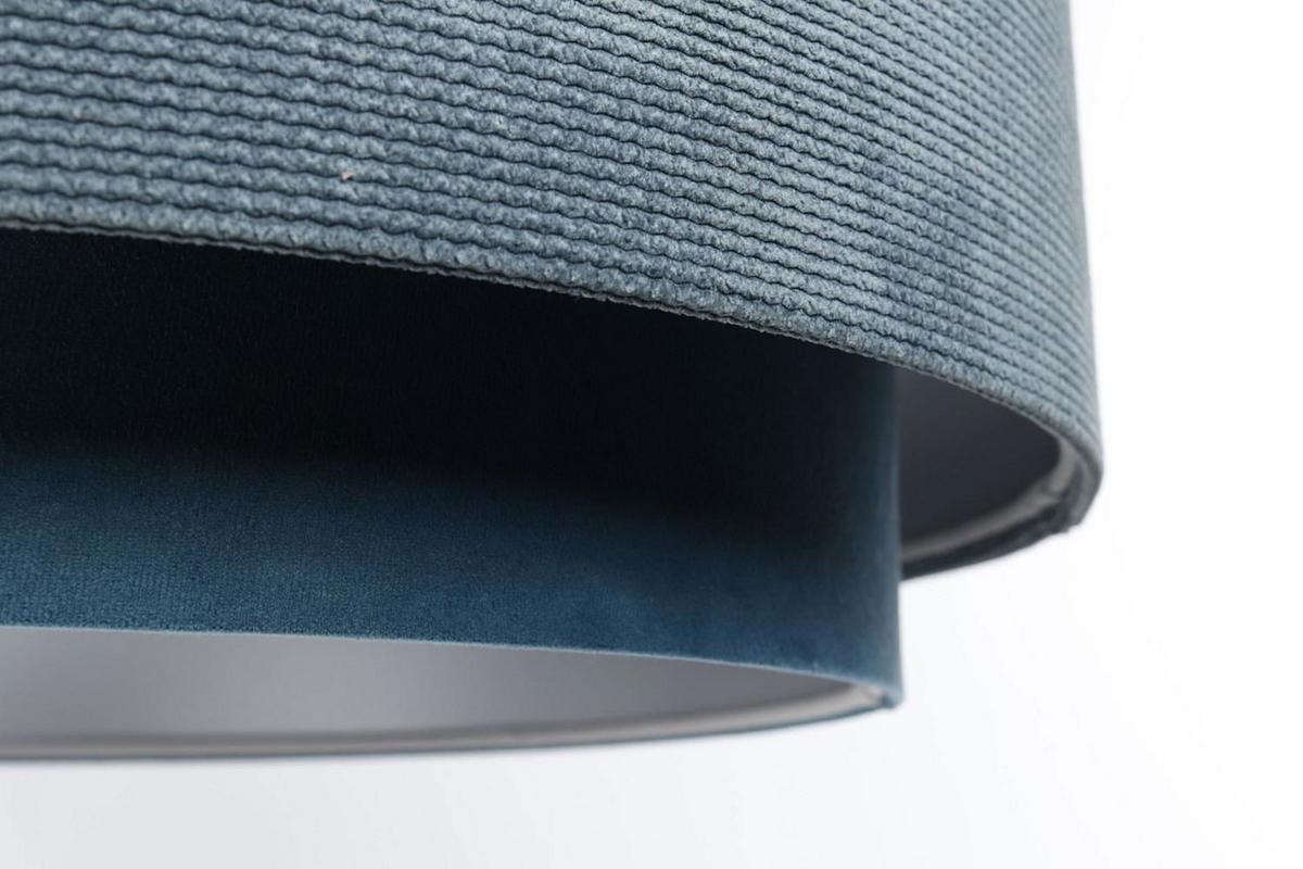 HÄNGELEUCHTE Blau 60/25 cm - Blau, Kunststoff (60/1/25cm) - ONZENO