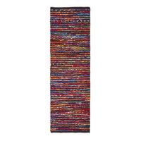 FLICKENTEPPICH-LÄUFER Folk 66/200 cm - Multicolor, Textil (66/200cm) - Homescapes