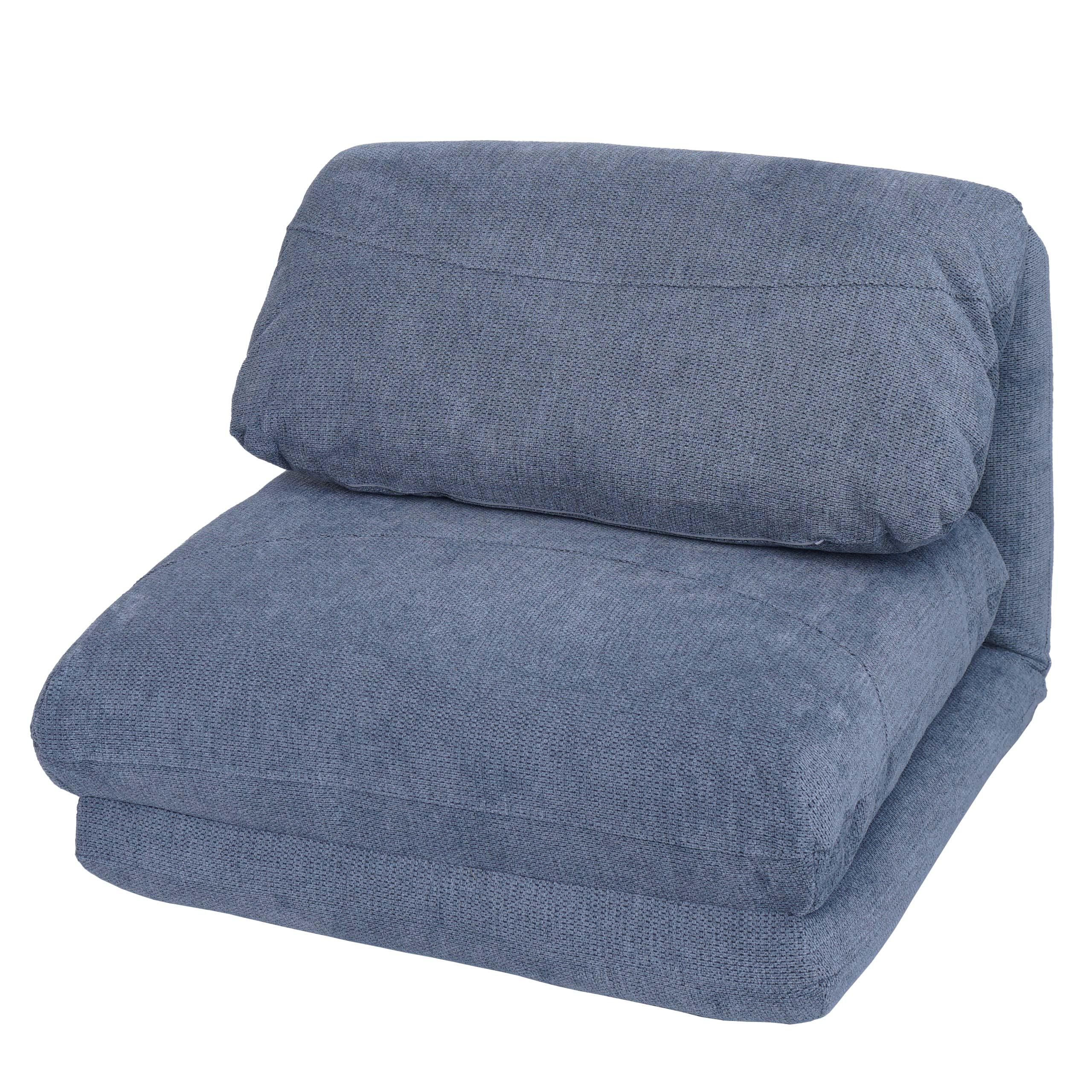SCHLAFSESSEL Hellblau - Hellblau, Textil (75/60/75cm) - MCW