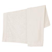 BABYDECKE 80 x 80 cm Seashells oyster - Weiß, Textil (80/80cm) - Roba