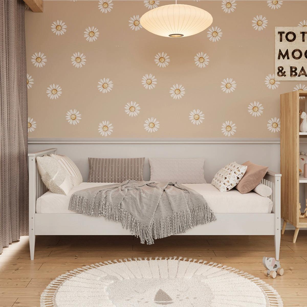 BETT 90/200 Emilia Weiß - Weiß, Holz (90/200cm) - Petits-meubles