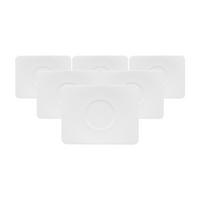 ESPRESSOUNTERTASSEN Modern Grace weiß 14 x 11 cm 6er Set - Weiß, Keramik (1cm) - Villeroy & Boch