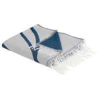 DECKE Blau Haprek 130/170 cm - Blau, Textil (130/170cm) - Beliani