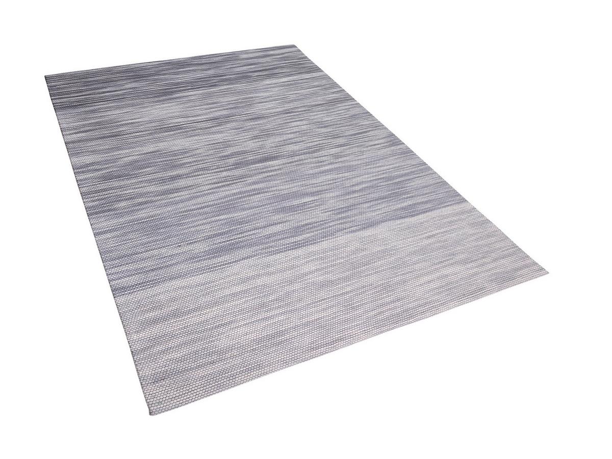 KURZFLOR-TEPPICH Kapakli 200/140 cm - Grau, Textil (140/200cm) - Beliani