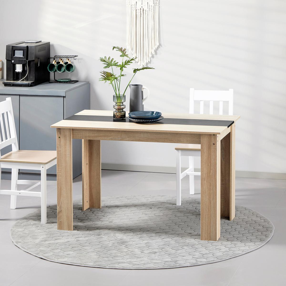 ESSTISCH Sylven 120/69/75 cm - Braun, Holz (120/69/75cm) - ZMH