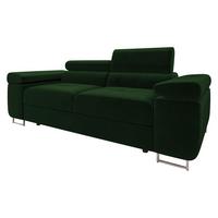 SOFA Torezio 2 - Grün, Holz/Textil (198/90/102cm) - MIRJAN24