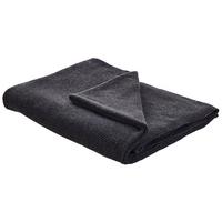 DECKE Grau 130/180 cm Asaka - Grau, Textil (130/180cm) - Beliani