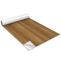 MÖBLAUFKLEBER 100x50 cm eichenfarbe - Eichefarben, Kunststoff (50/0.1/100cm) - Wallfluent