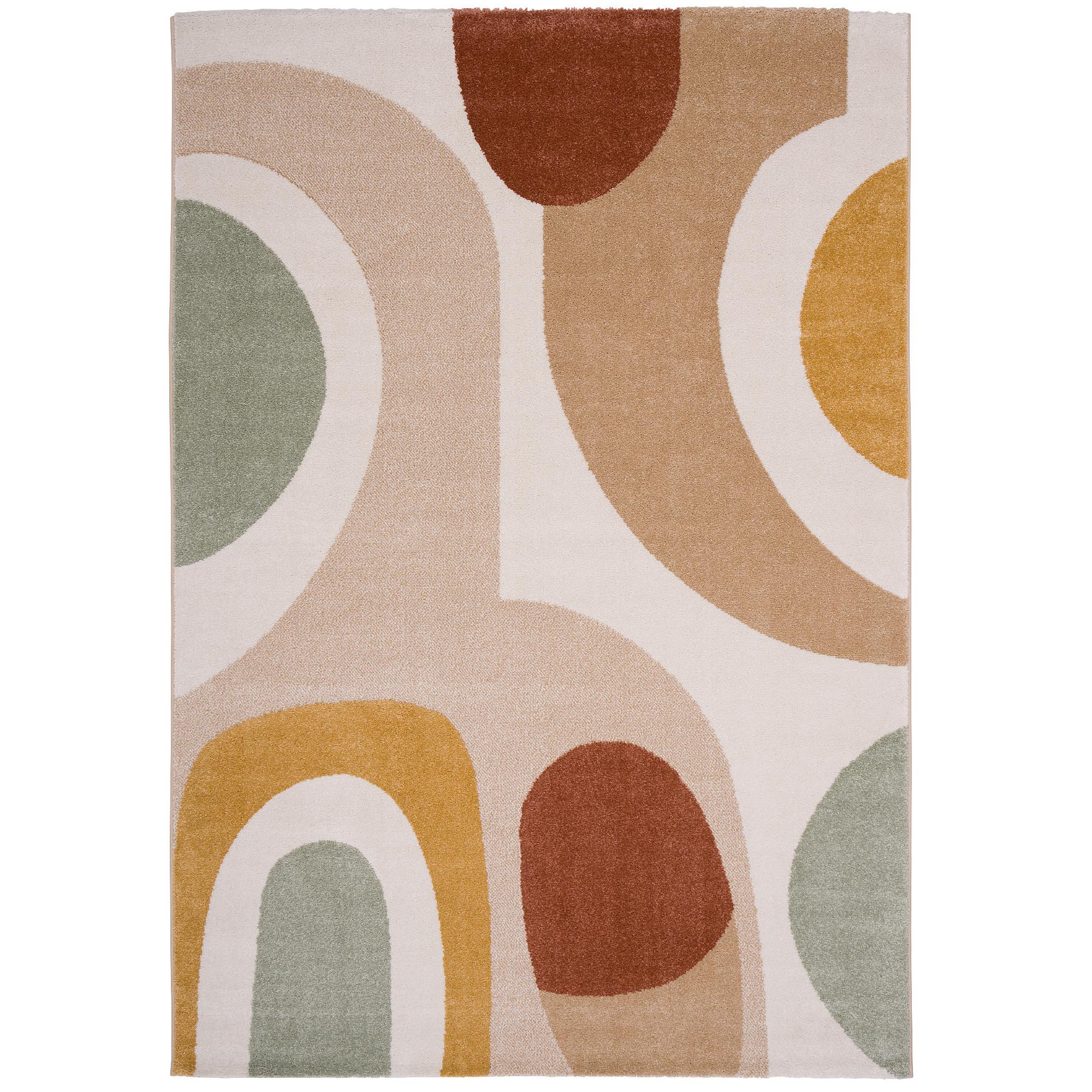 DESIGNER TEPPICH FARO RETRO - Beige, Textil (200/290cm) - Pergamon