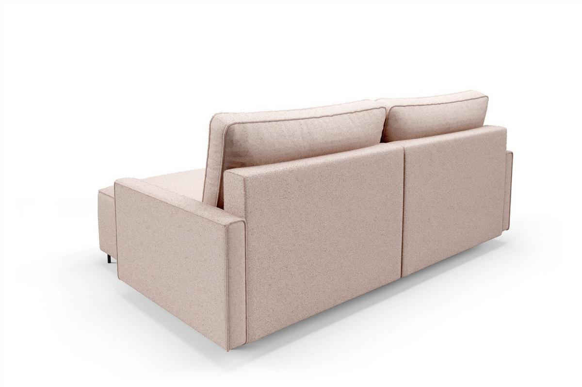 ECKSOFA Braga Mit Schlaffunktion - Grün, Holzwerkstoff/Textil (229/148cm) - Fun Möbel