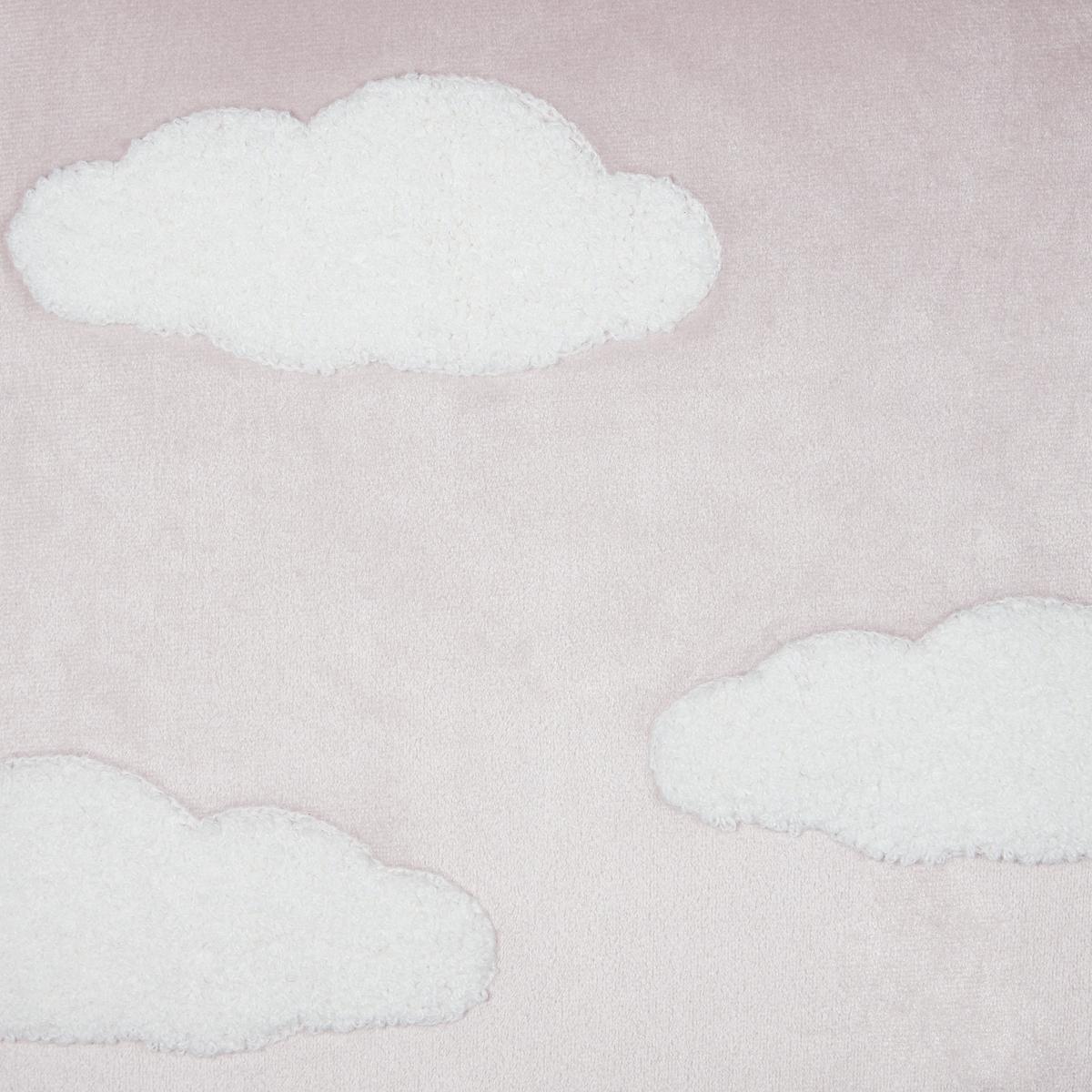 DEKOKISSEN 2er-Set Rosa 45/45 cm Ipomea - Pink, Textil (45/45cm) - Beliani