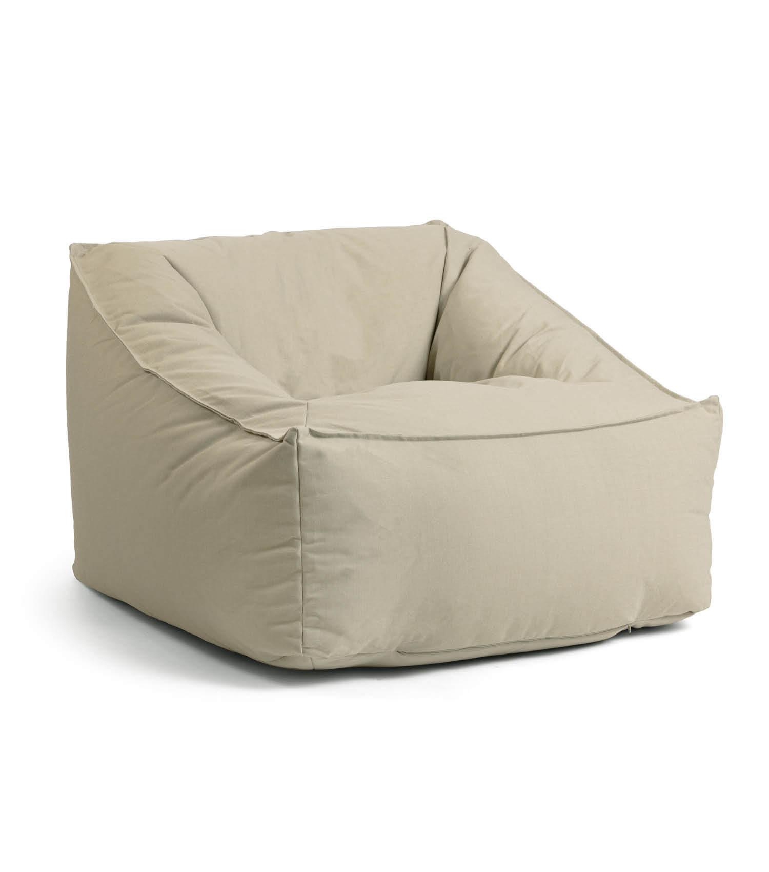 OUTDOOR SITZSACK Der Sunnyboy - Beige, Textil (80/60/83cm) - Mokebo