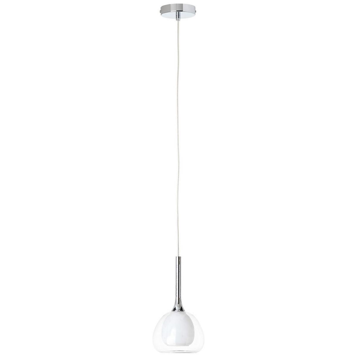 PENDELLEUCHTE Hadan 85570/15 - Weiß, Metall (16/16/126cm) - Brilliant