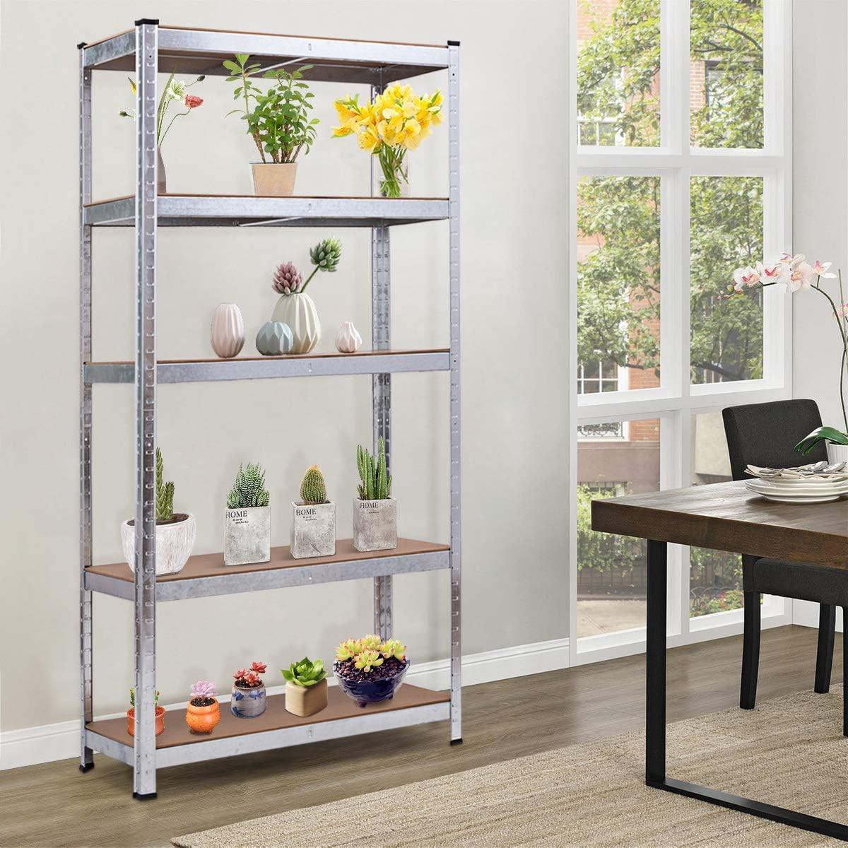 LAGERRGAL Silber - Silberfarben, Holz (90/180/40cm) - COSTWAY