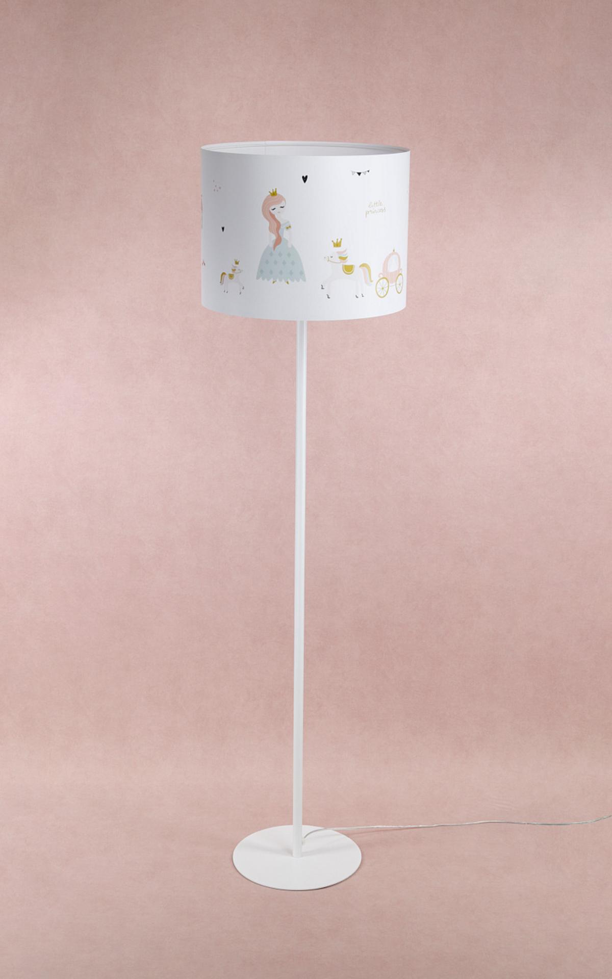 STEHLAMPE Bunt 40/30 cm - Multicolor/Weiß, Kunststoff (30/3.8/30cm) - ONZENO